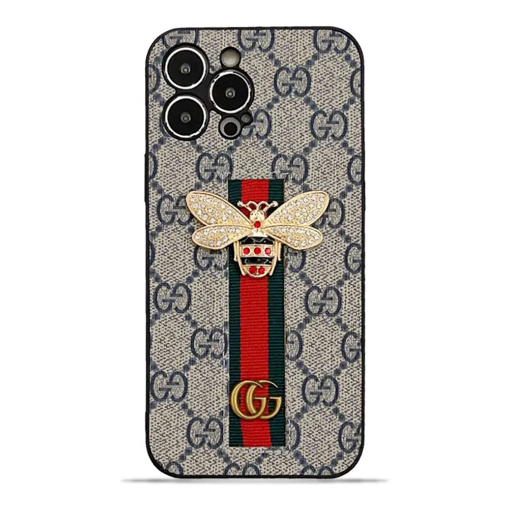 GG Classic Leather iPhone Case