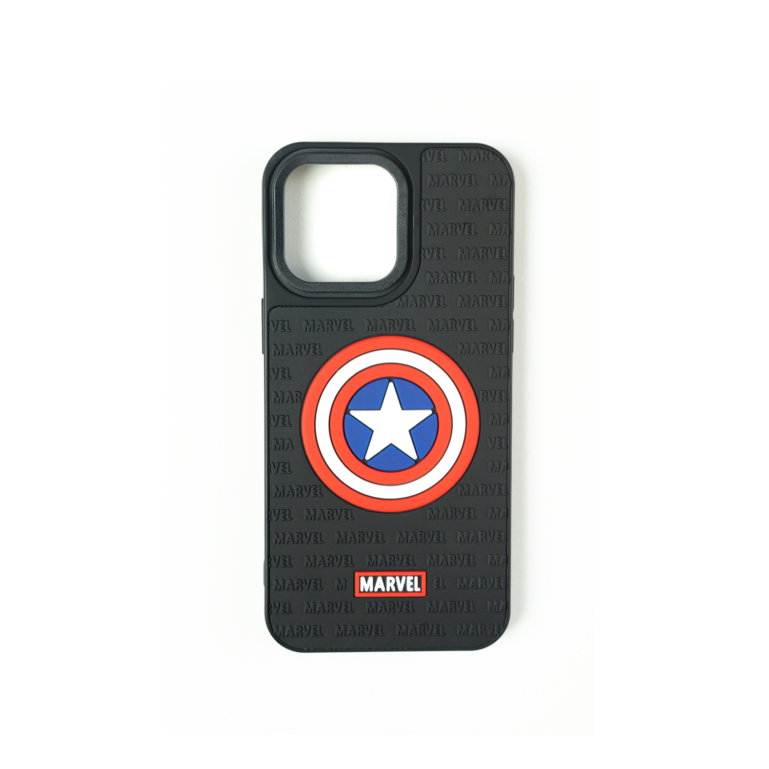 Captain America Shield - Premium 3D Silicon Iphone Case - Astro Collection