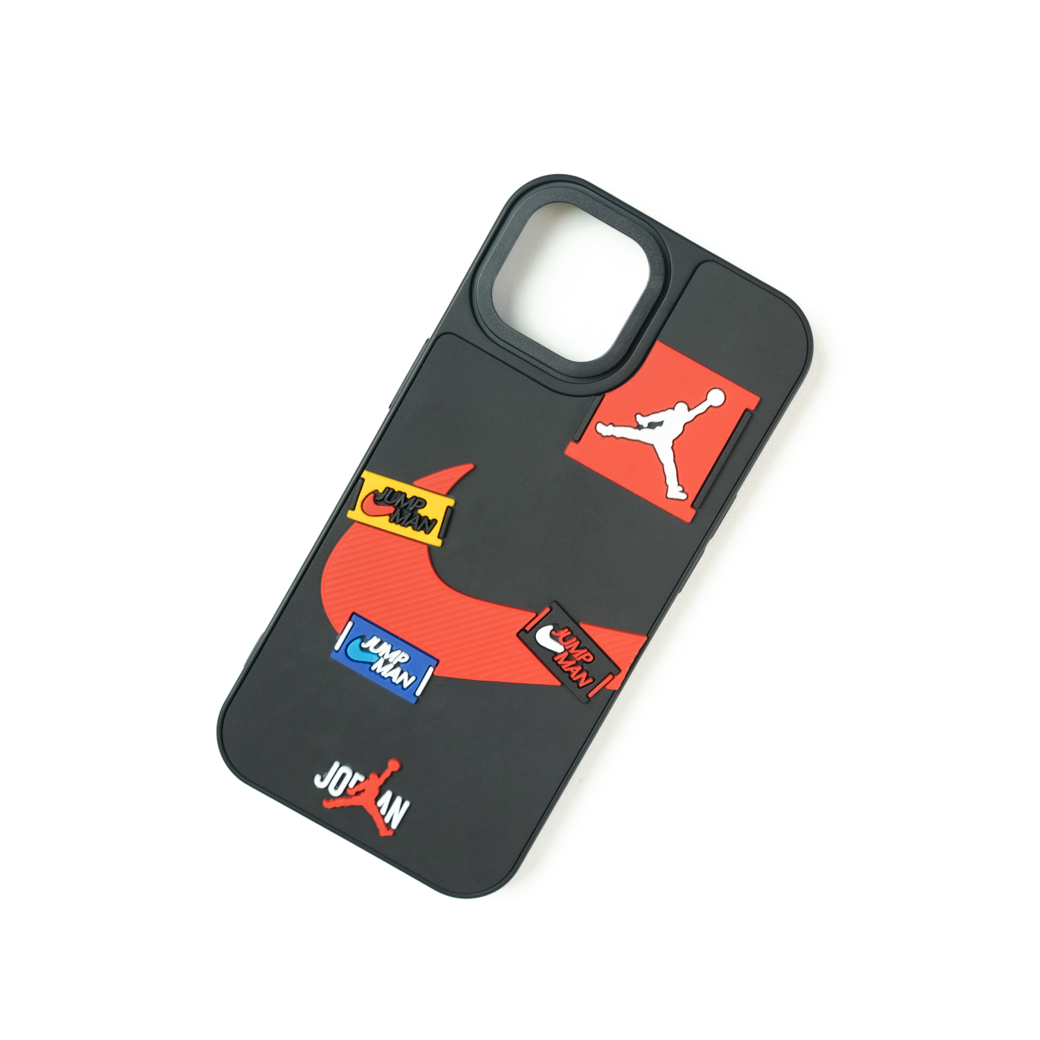 Nike Jordan Stickers - Premium 3D Silicon Iphone Case - Astro Collection