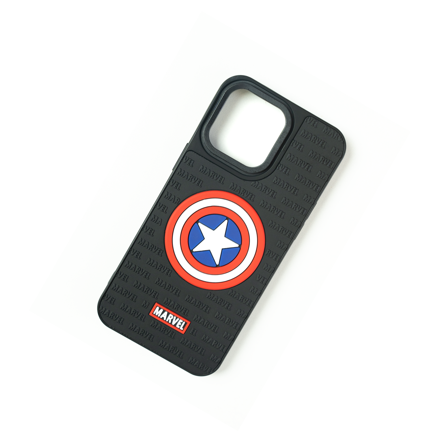 Captain America Shield - Premium 3D Silicon Iphone Case - Astro Collection