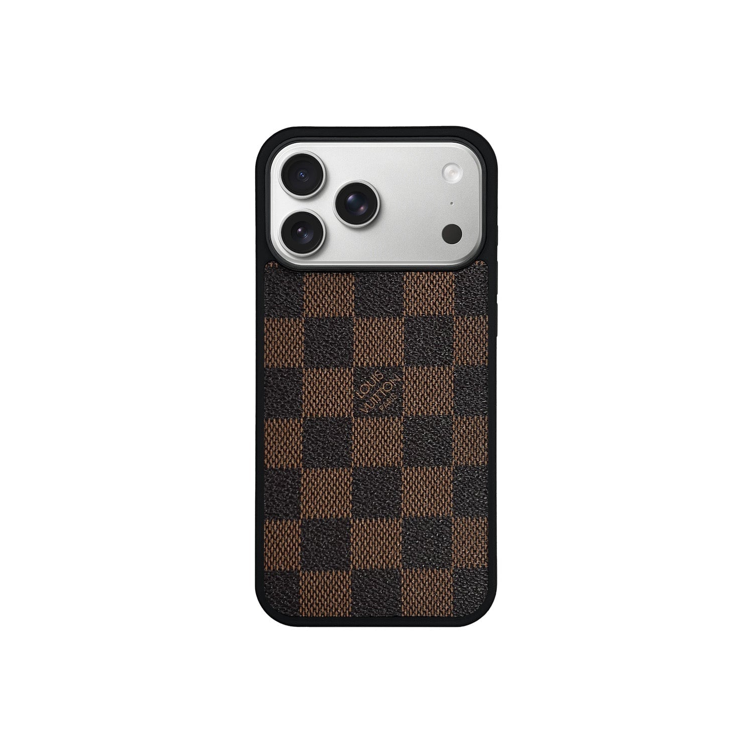 L CHESSBOARD BROWN