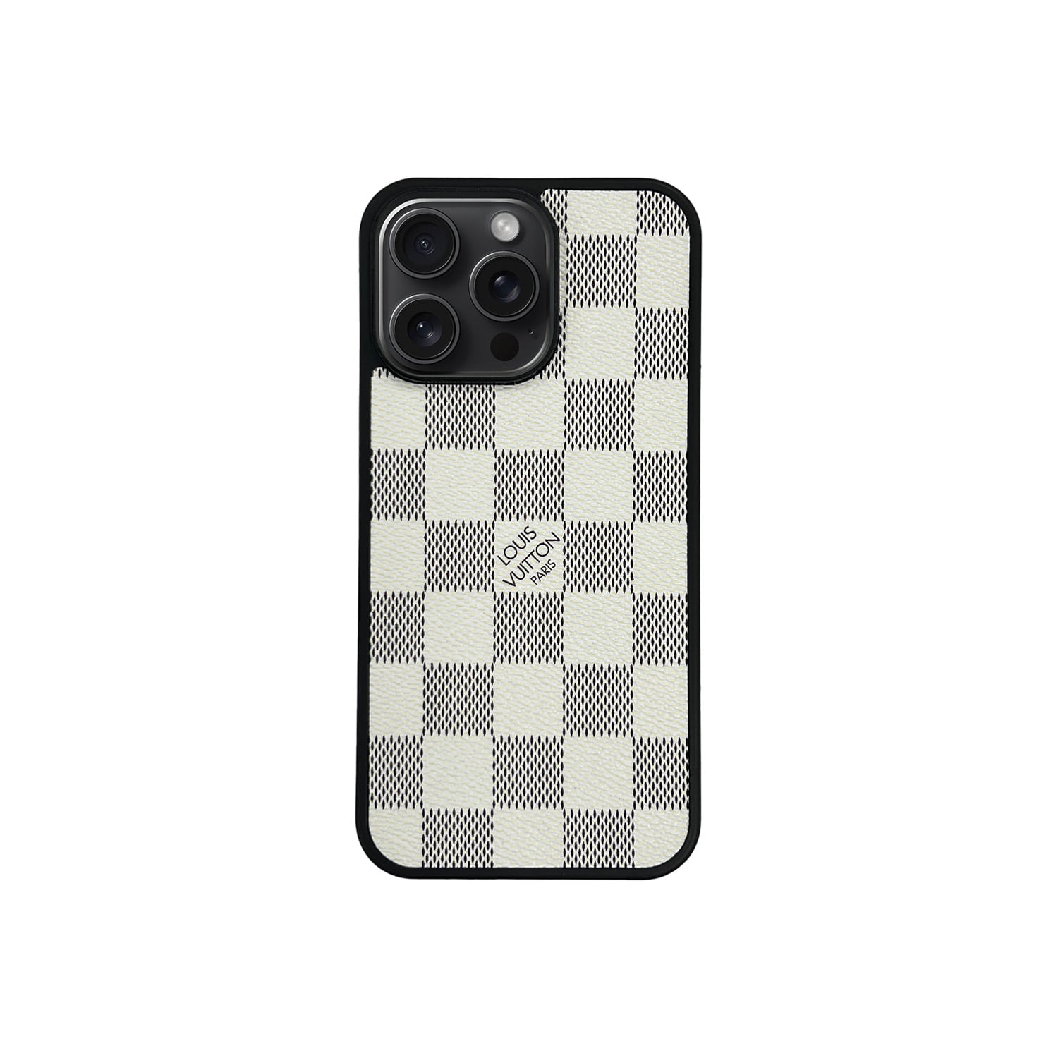 L CHESSBOARD WHITE