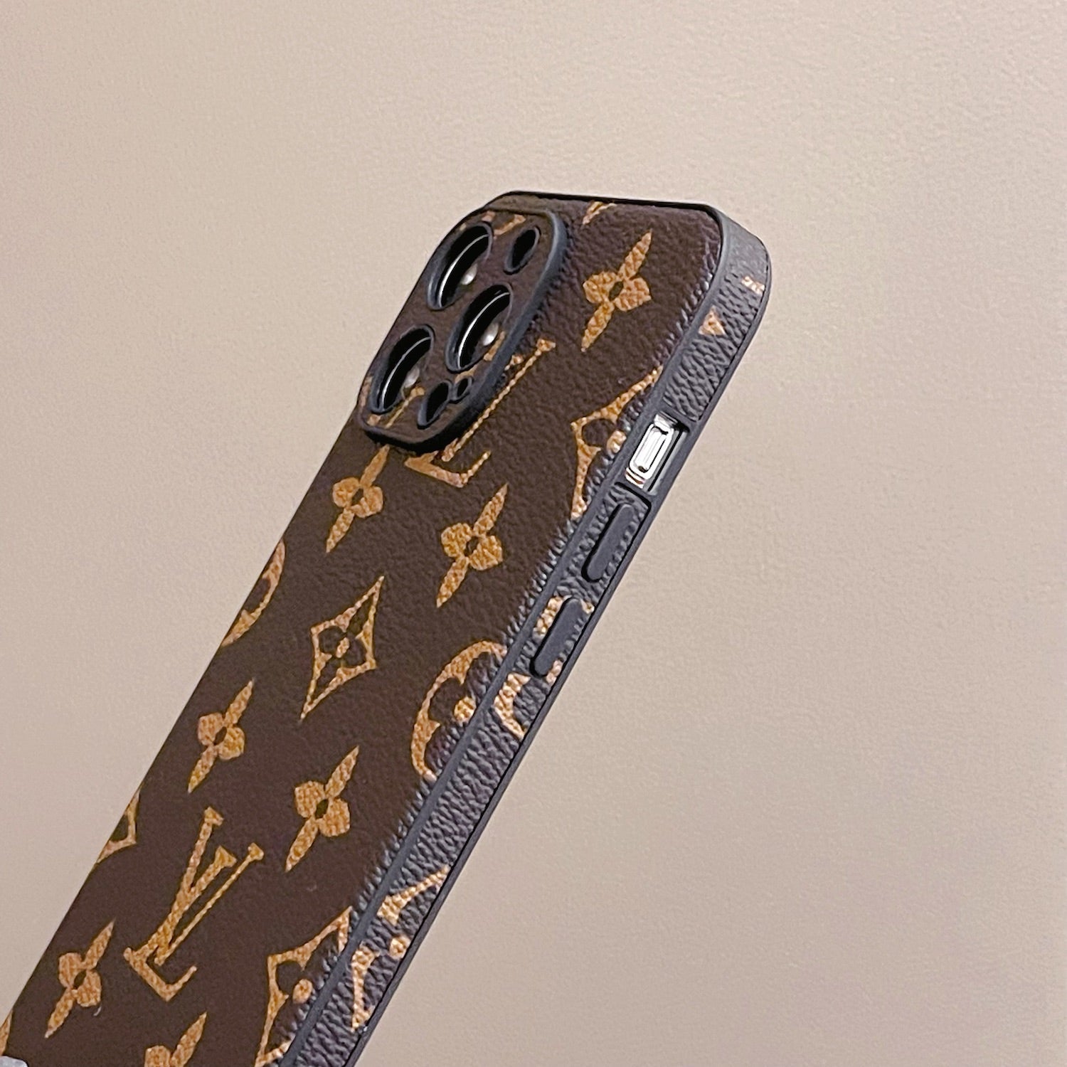 BROWN LV MONOGRAM CUSTOM SIDE