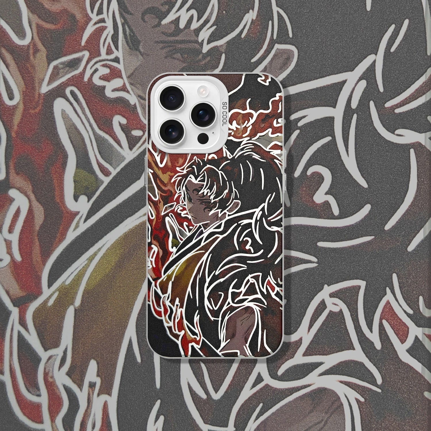 YORIICHI DEMON SLAYER ANIME IPHONE CASE