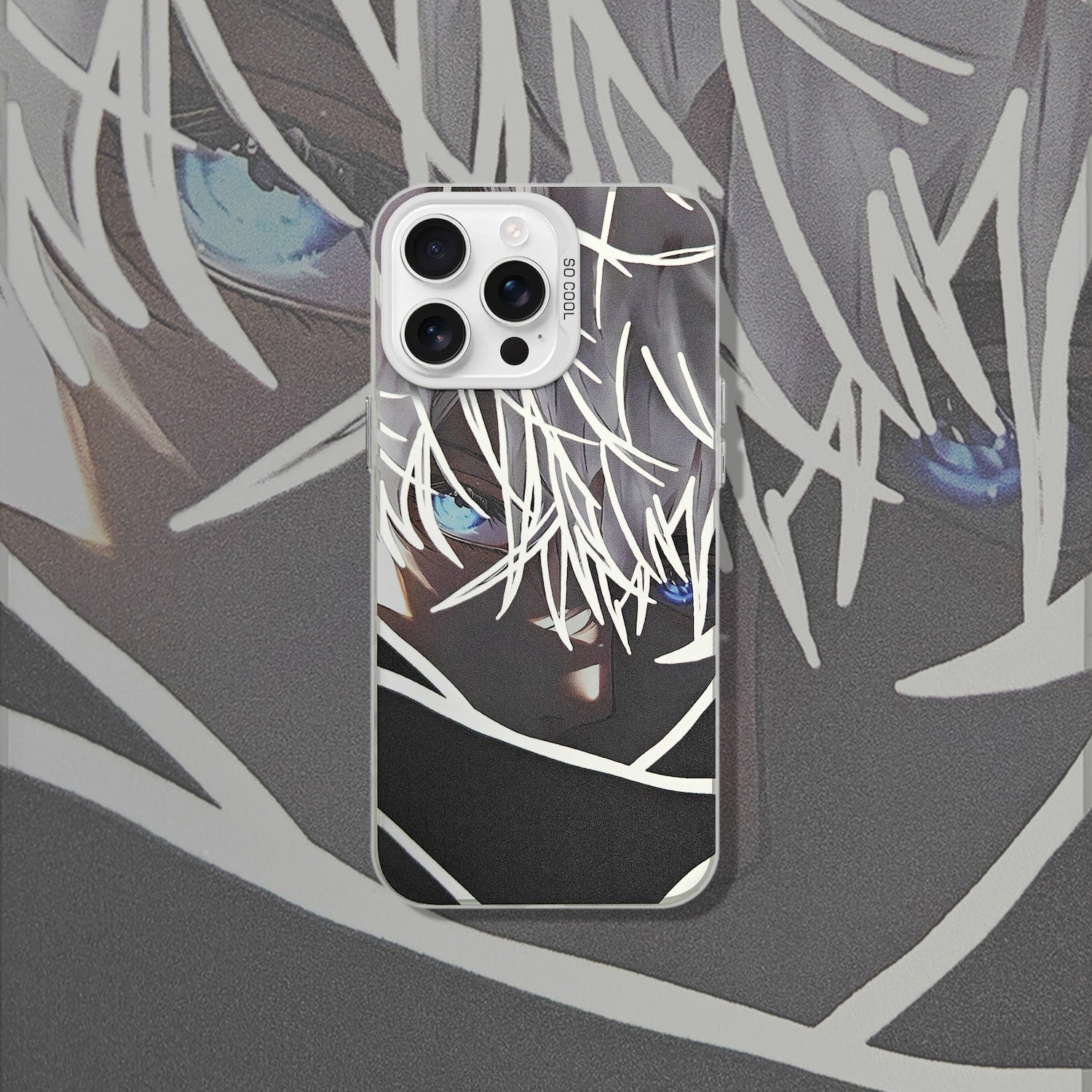 GOJO ANIME IPHONE CASE