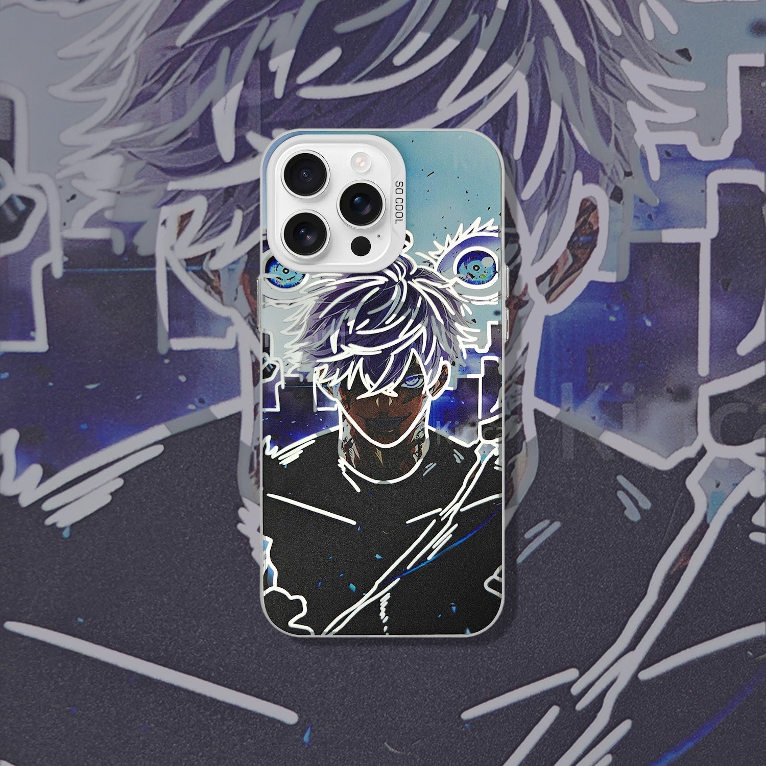 GOJU SATURO JUJUTSU KAISEN IPHONE CASE