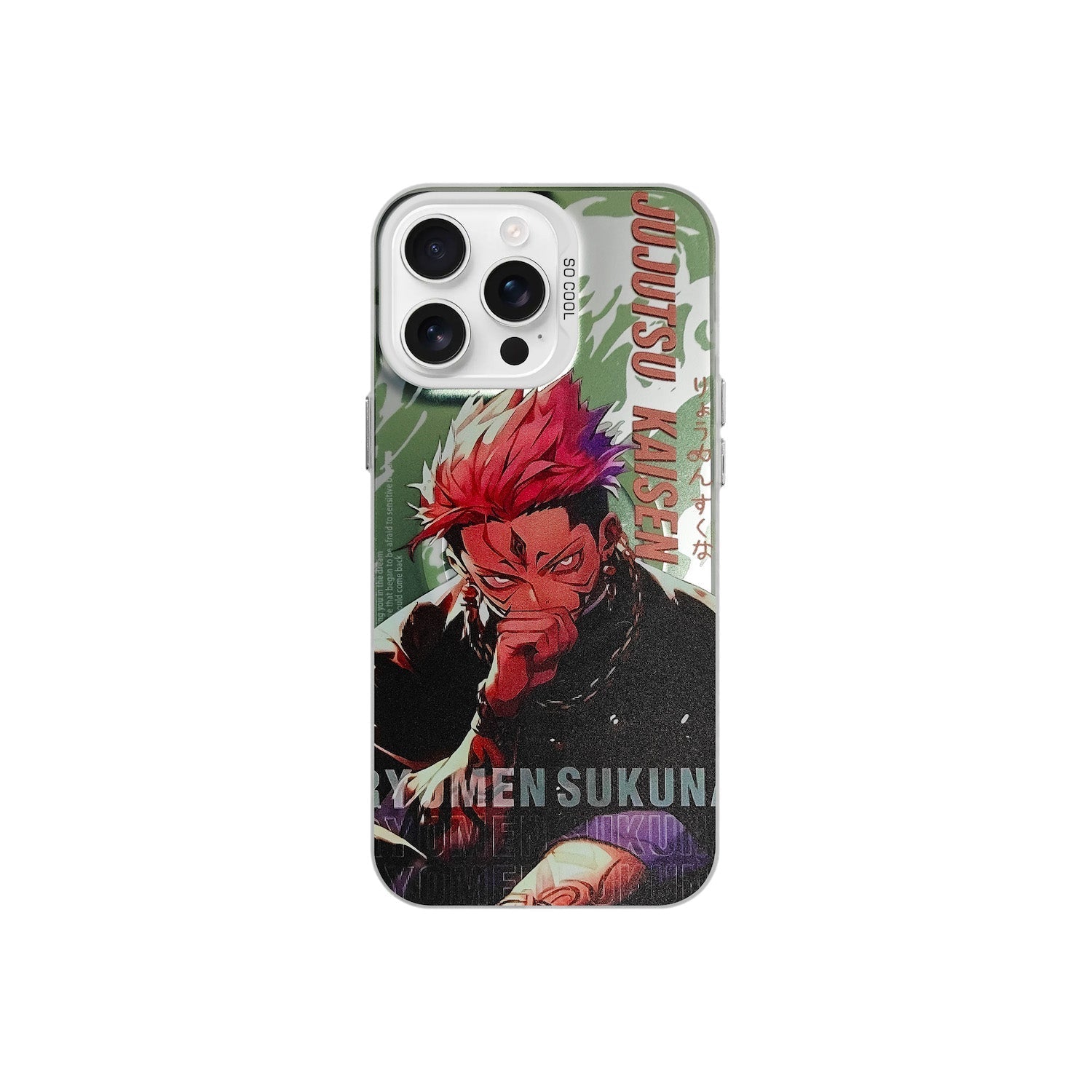 SUKUNA JUJUTSU KAISEN IPHONE CASE