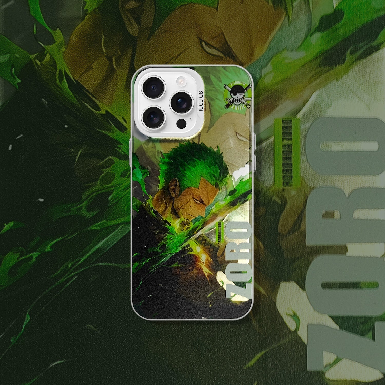 ZORO ONE PIECE IPHONE CASE