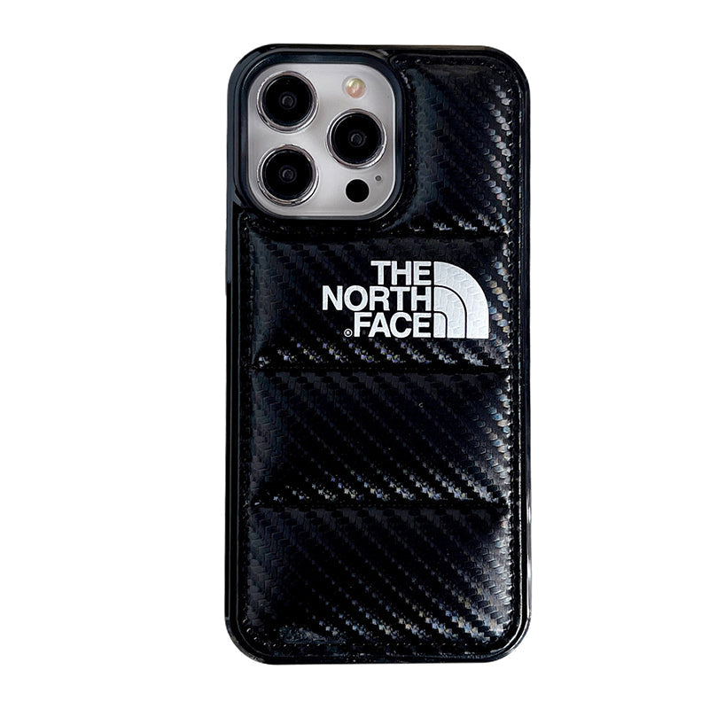 TF Carbon Fiber Goose DownJacket iphone Case
