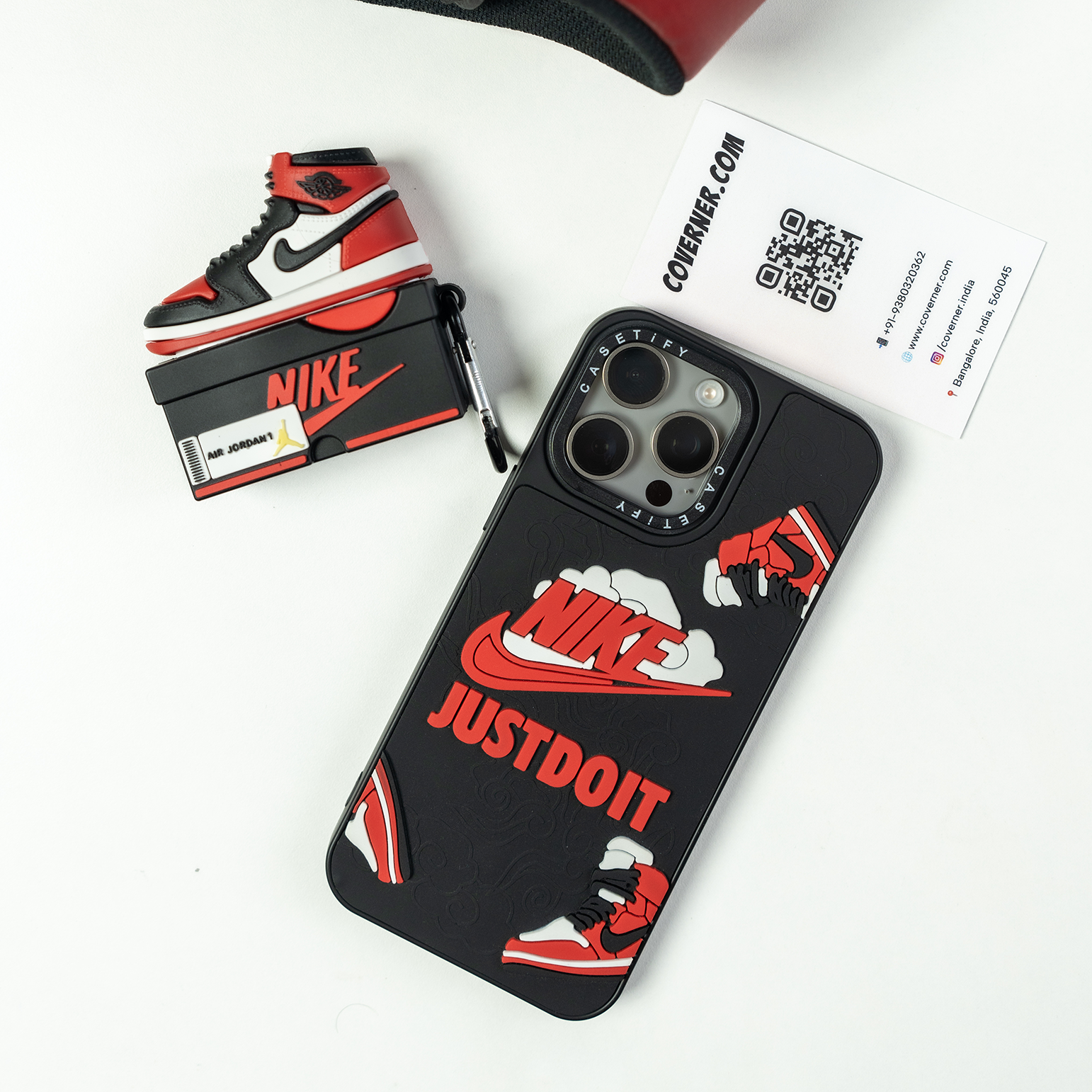 Nike X Jordan Just Do It - Premium 3D Silicon Case - Astro Collection - LIMITED