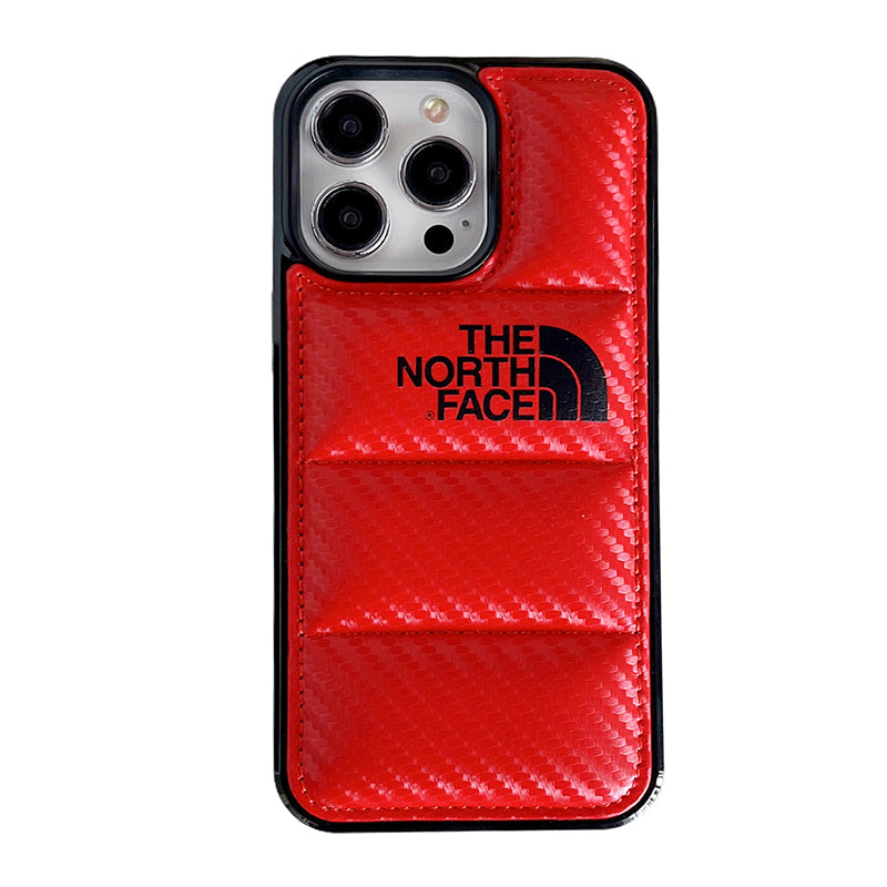 TF Carbon Fiber Goose DownJacket iphone Case