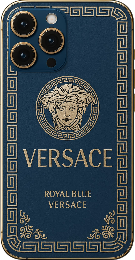 Royal blue Versace