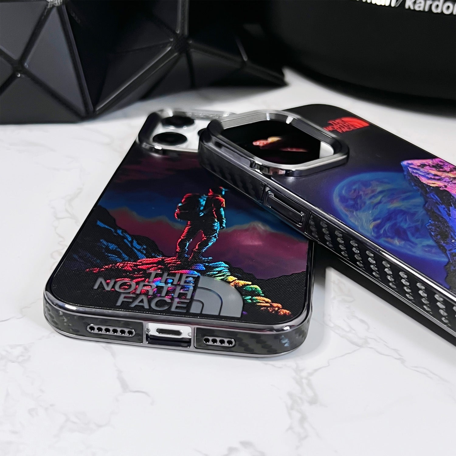 TF Cyberpunk Snow Mountain iPhone Case