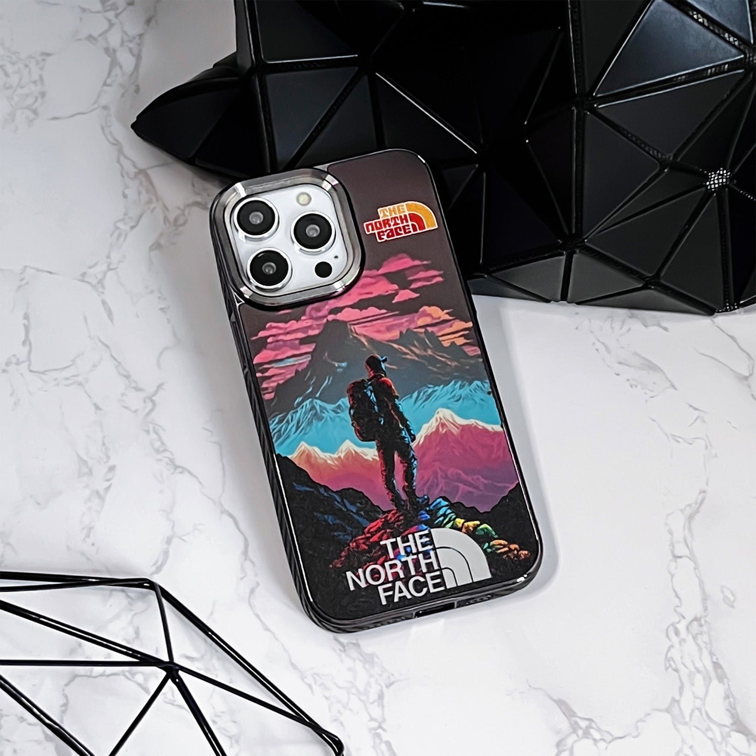 TF Cyberpunk Snow Mountain iPhone Case