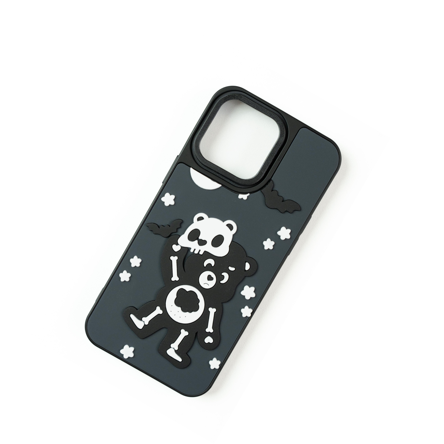 Cute Teddy Ghost - Premium 3D Silicon Case - Astro Collection