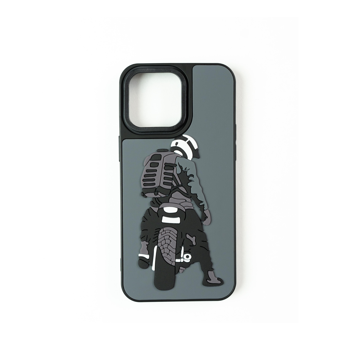 Lone Biker - Premium 3D Silicon Case - Astro Collection