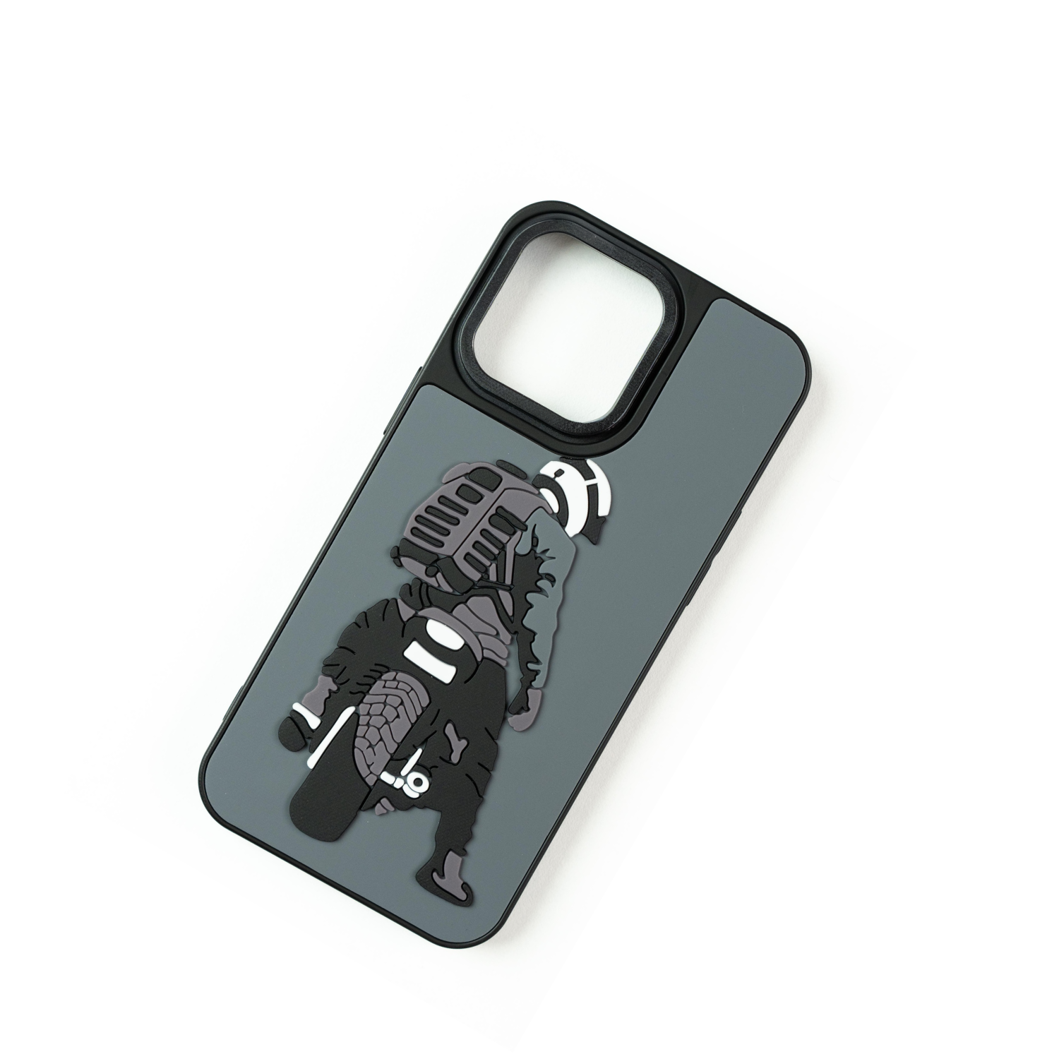 Lone Biker - Premium 3D Silicon Case - Astro Collection