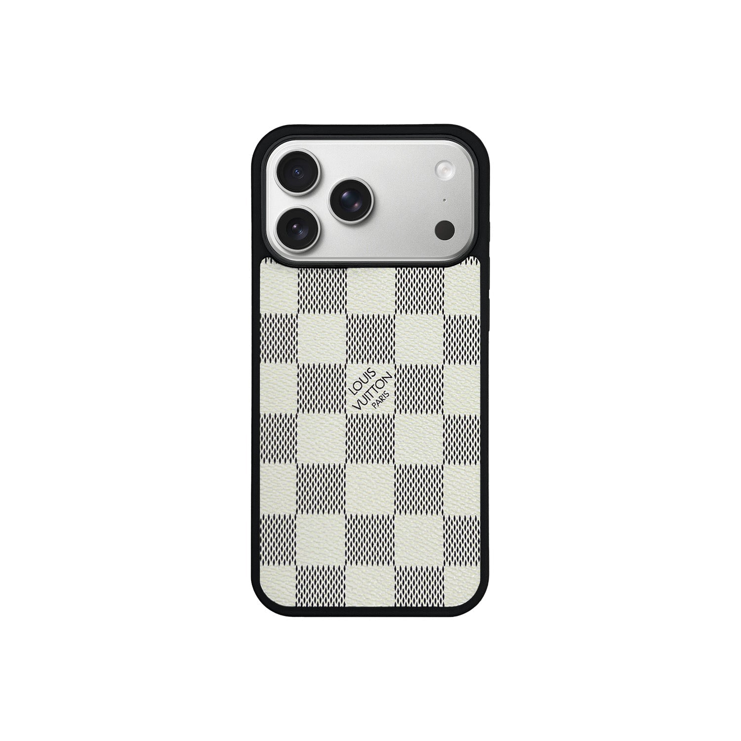 L CHESSBOARD WHITE