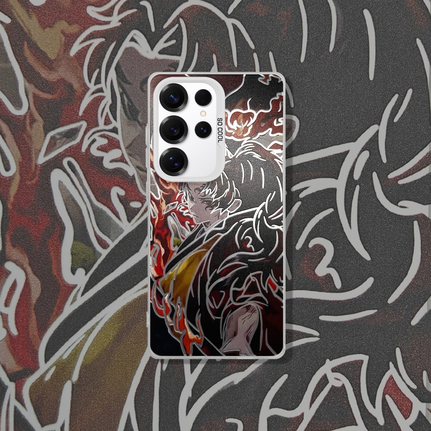 YORIICHI DEMON SLAYER ANIME SAMSUNG CASE