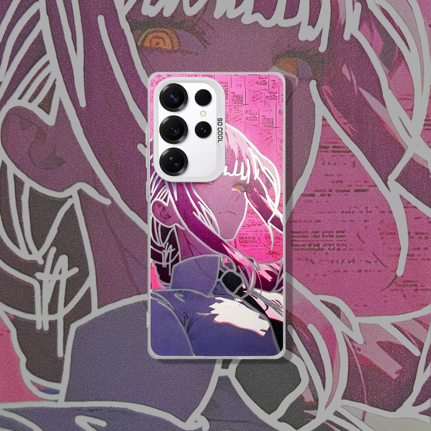 MAKIMA CHAINSAW MAN ANIME SAMSUNG CASE