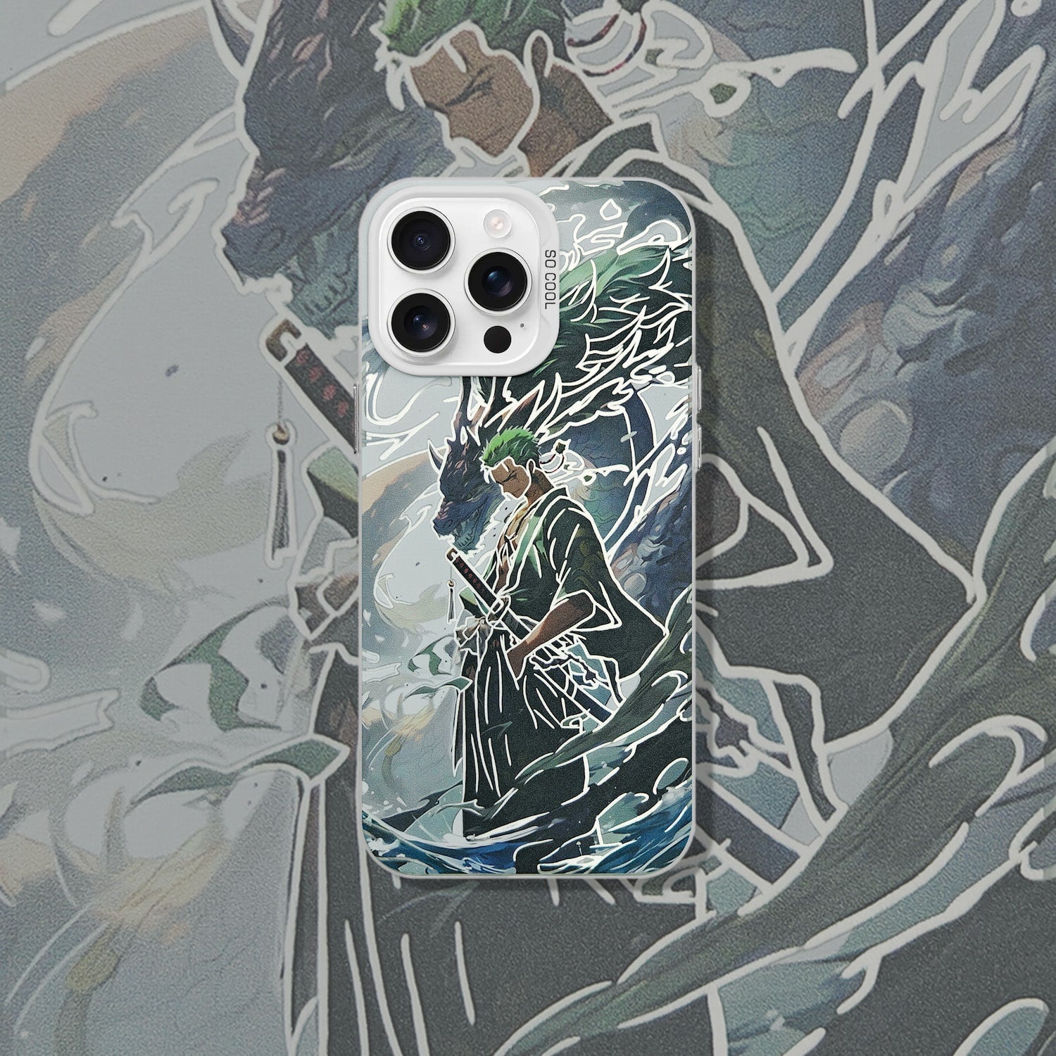 ZORO ONE PIECE ANIME IPHONE CASE