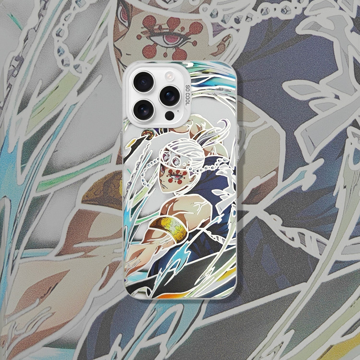 TENGEN DEMON SLAYER ANIME IPHONE CASE