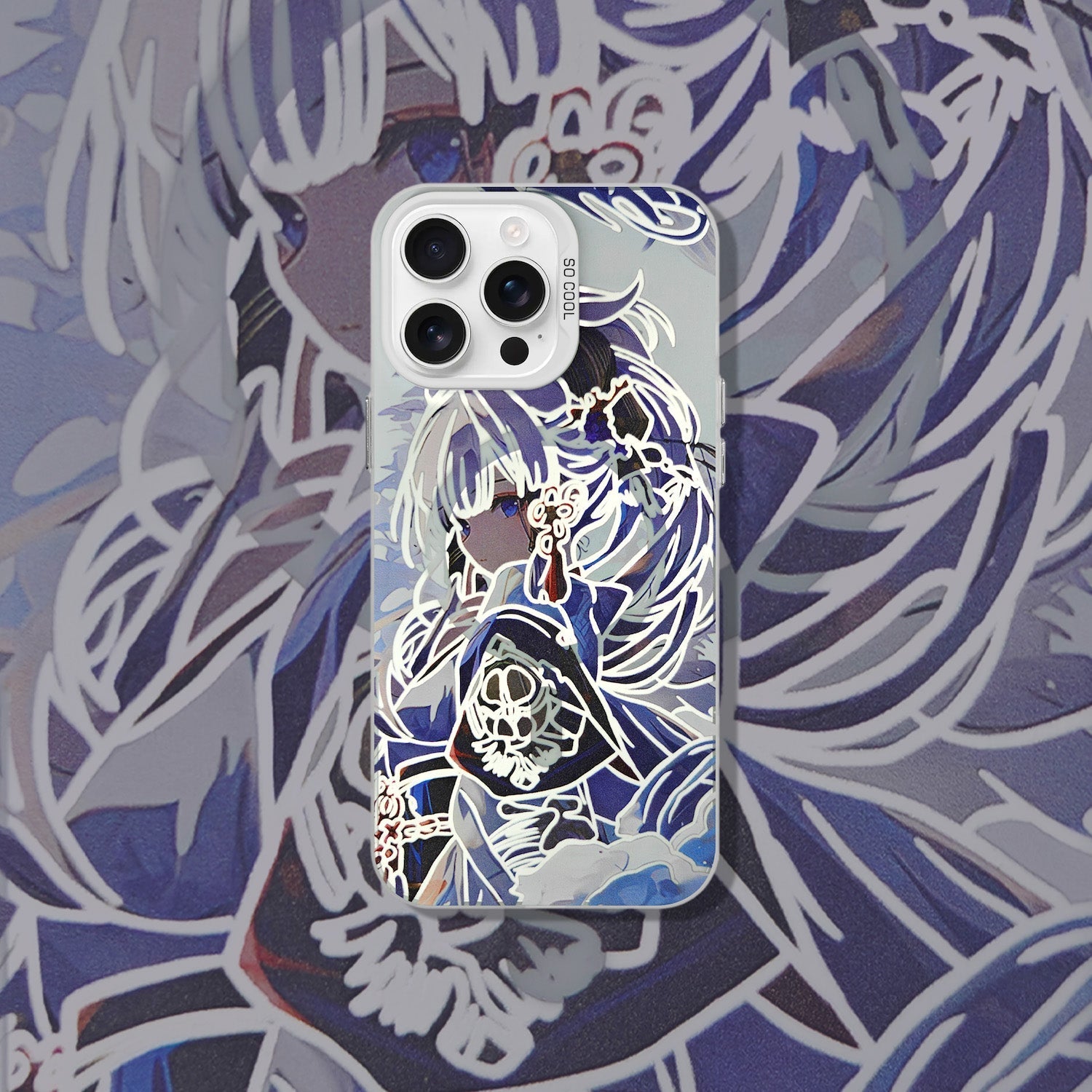 KAMISATO AYAKA GENSCIN IMPACT IPHONE CASE