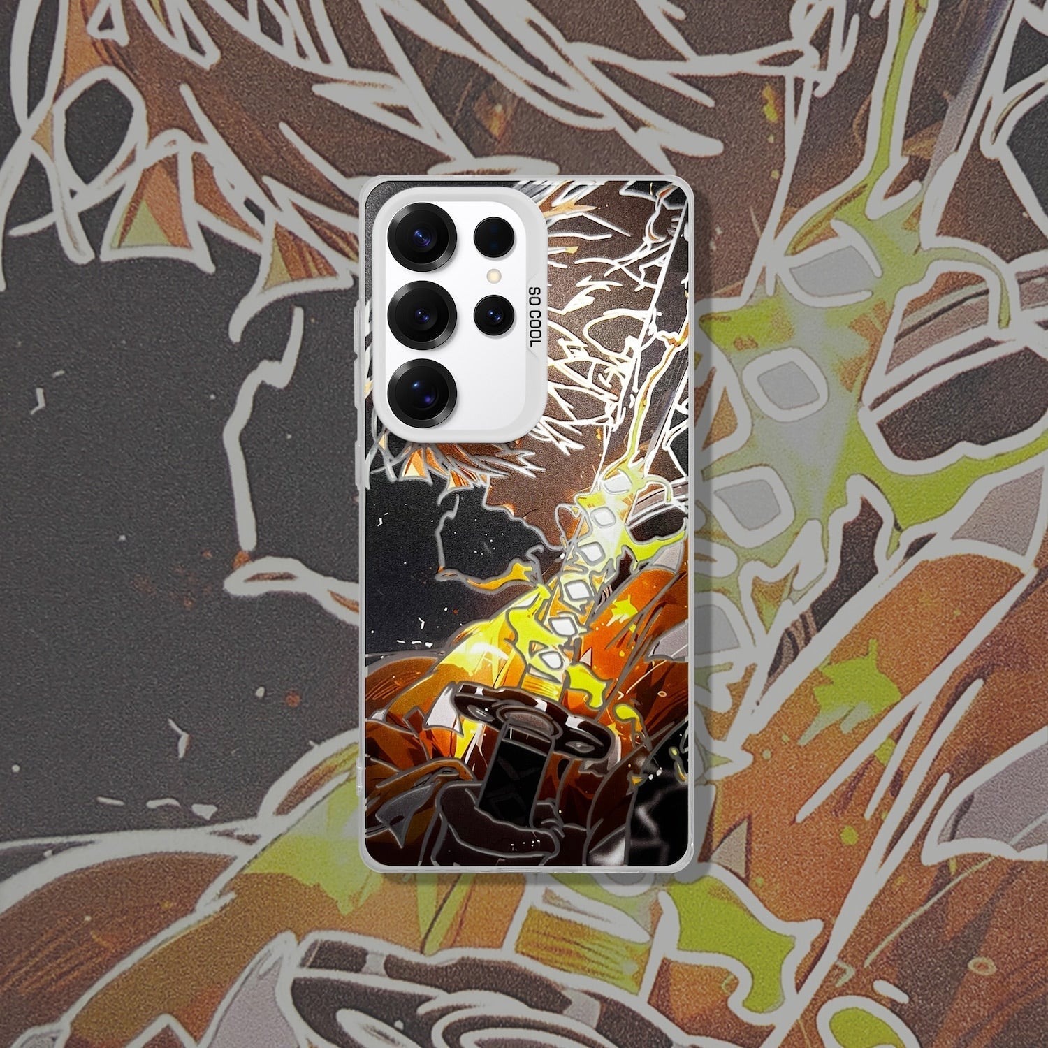 ZENITSU DEMON SLAYER ANIME SAMSUNG CASE