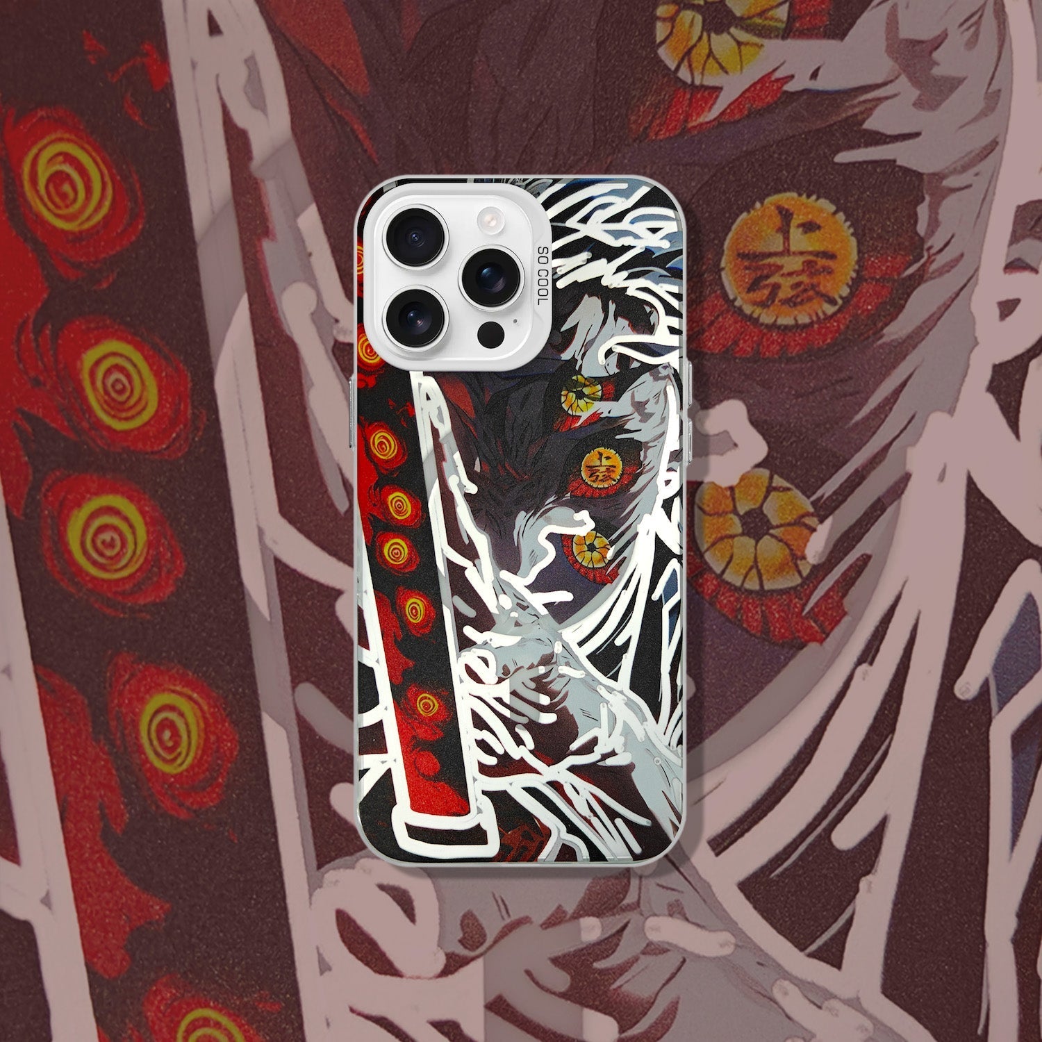 KOKUSHIBO DEMON SLAYER IPHONE CASE