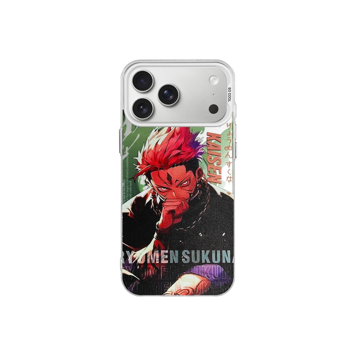 SUKUNA JUJUTSU KAISEN IPHONE CASE
