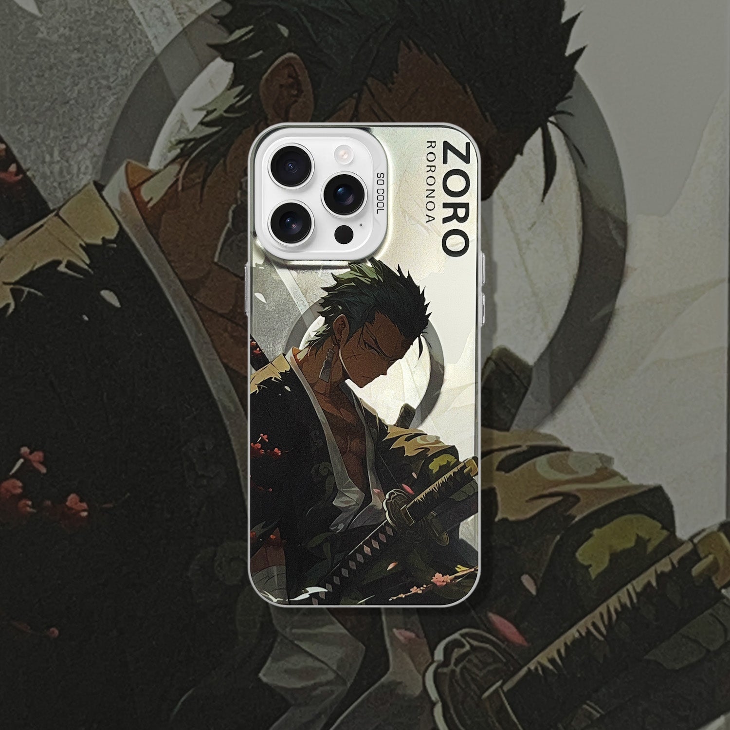 ZORO ONE PIECE IPHONE CASE