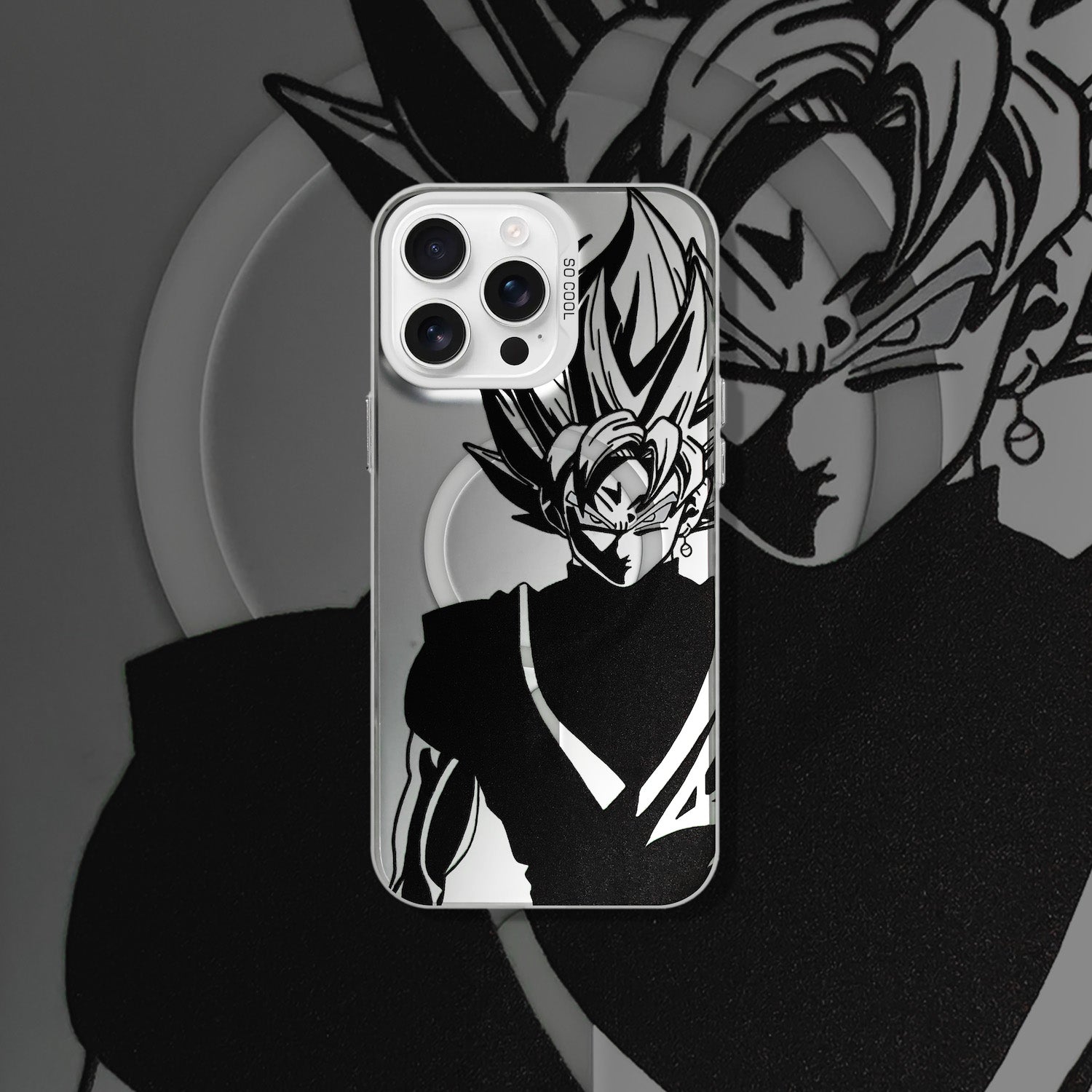 BLACK GOKU IPHONE CASE
