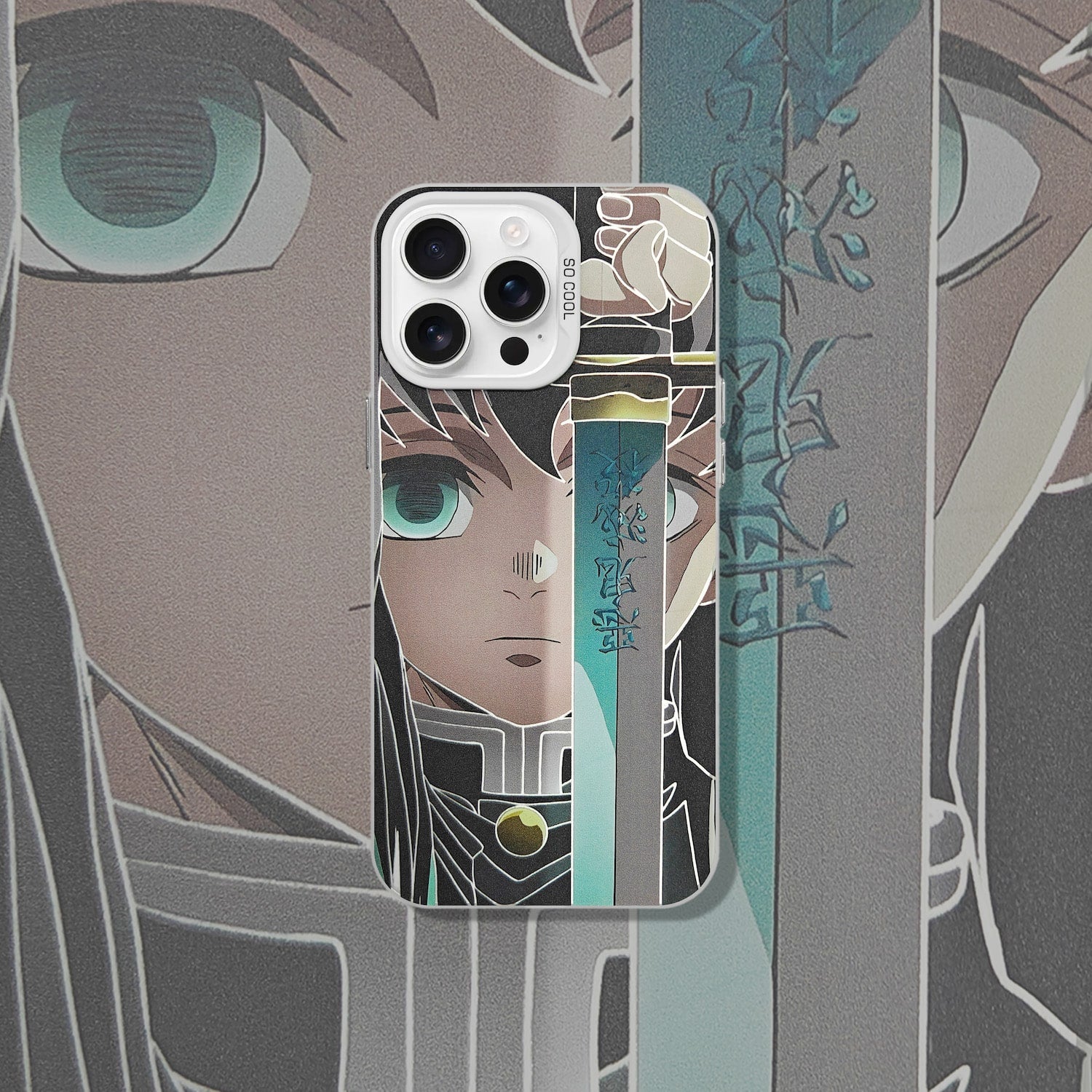 MUICHIRO TOKITO DEMON SLAYER ANIME IPHONE CASE