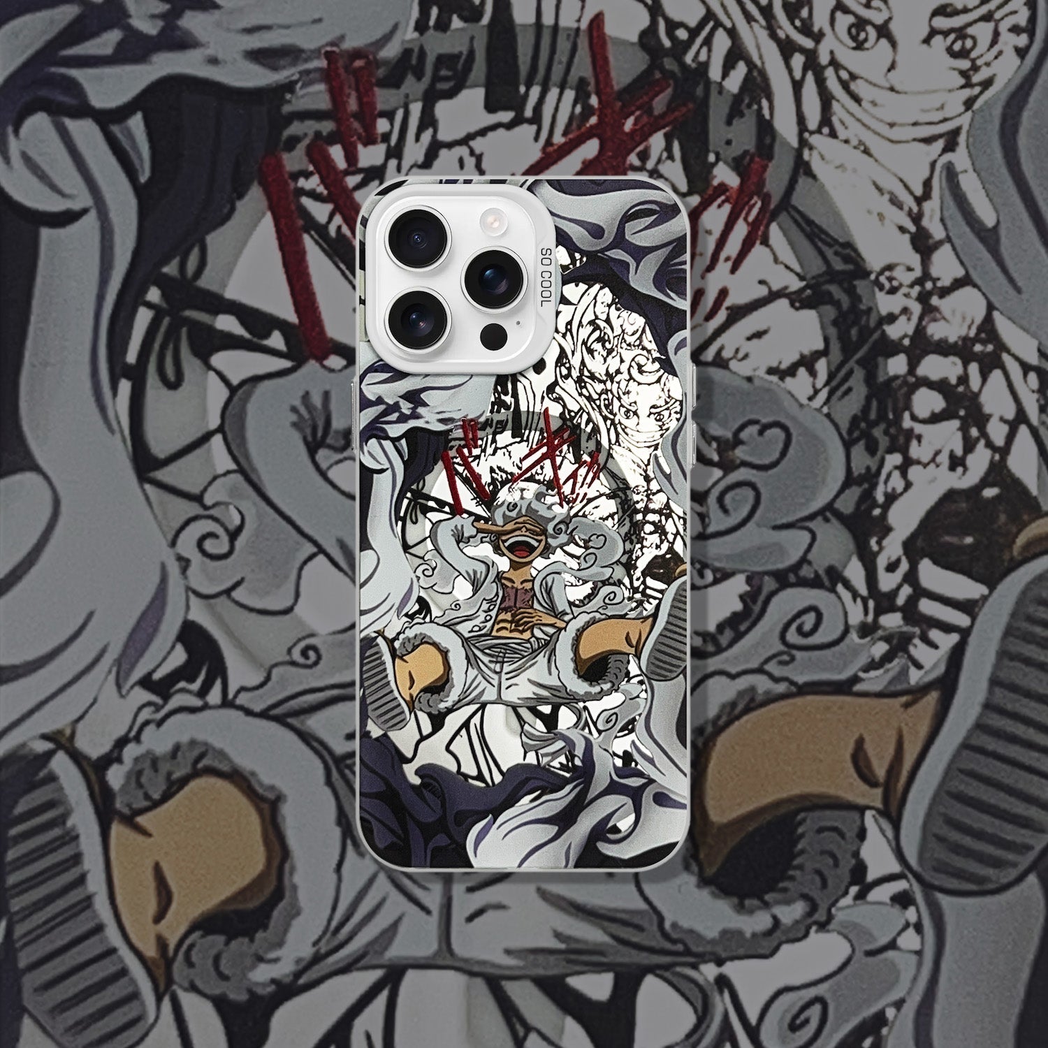 LUFFY GEAR 5 ONE PIECE IPHONE CASE